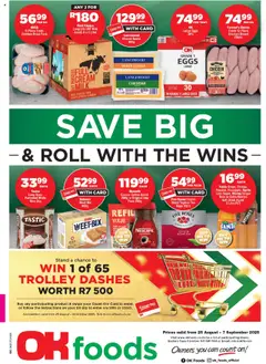 Preview of OK Foods specials valid from 25.08.2025