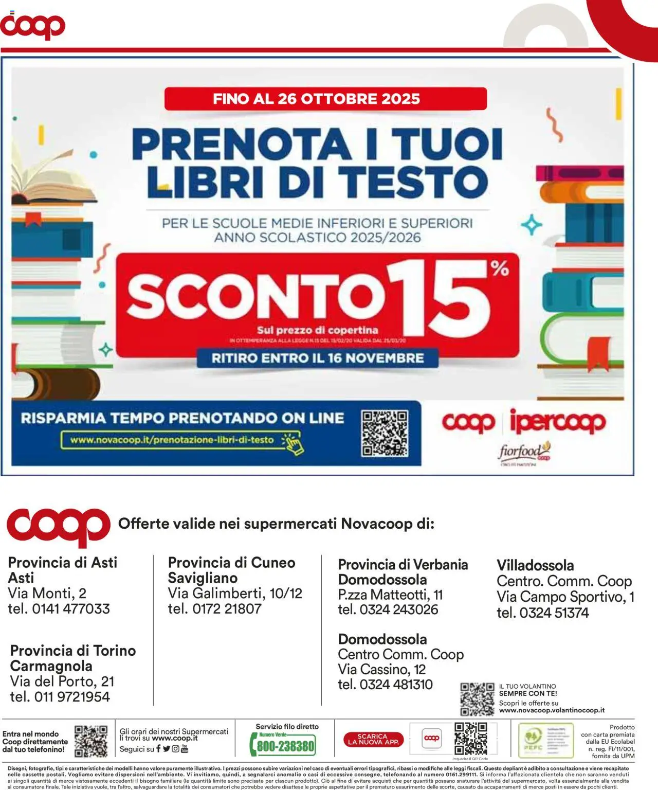 Volantino COOP del 18.09.2025 | Pagina: 20 | Prodotti: Tè