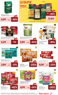 Rimi leidinys galioja nuo 09.12.2025 | Puslapis: 35 | Prekių: Pupelės, Šokoladas, Arbata, Saldainiai