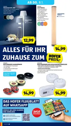 Hofer AT Akciós újság - amely érvényes a következő dátumtól: 02.01.2026 | Oldal: 34