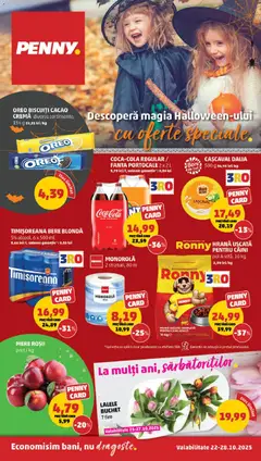 Ofertele PENNY valabile de la 22.10.2025