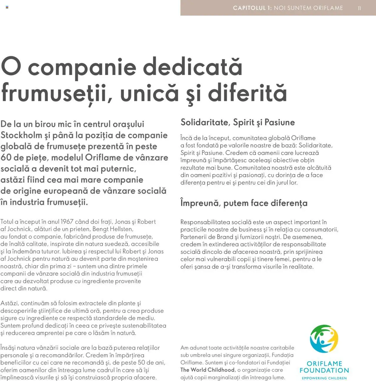 Noul catalog Oriflame – valabil de la 09.07.2024 | Pagină: 11 | Produse: Umbrelă, Pește