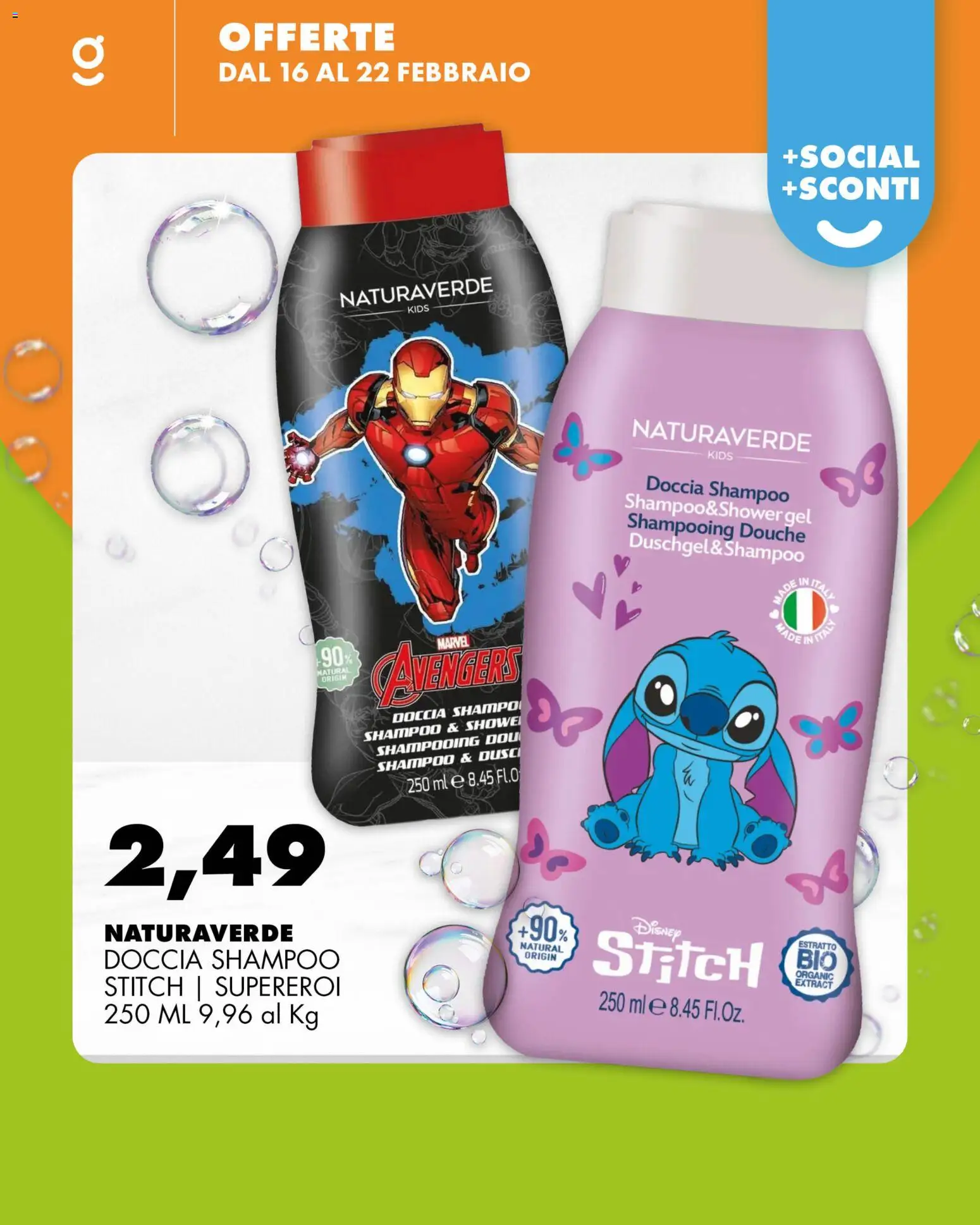 Volantino GECOP del 16.02.2026 | Pagina: 7 | Prodotti: Shampoo, Doccia