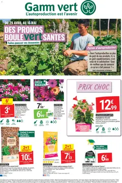Gamm vert - Prévisualisation de Gamm vert - des promos boulevertsantes valide à partir de 29.04.2026