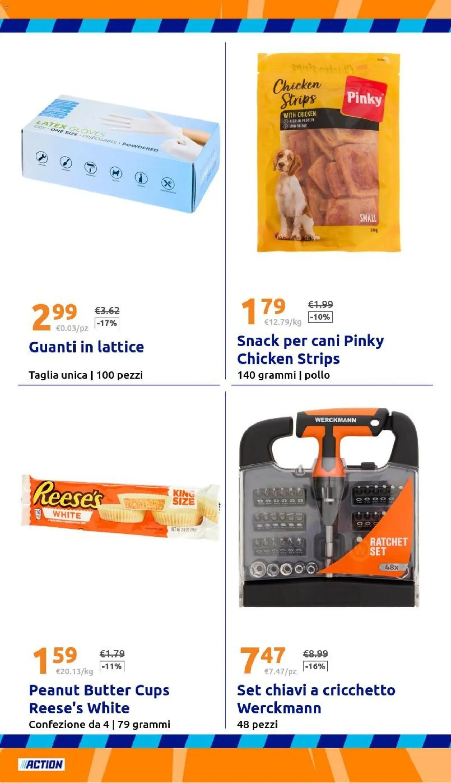 Volantino Action del 21.01.2026 | Pagina: 26 | Prodotti: Pollo, Guanti