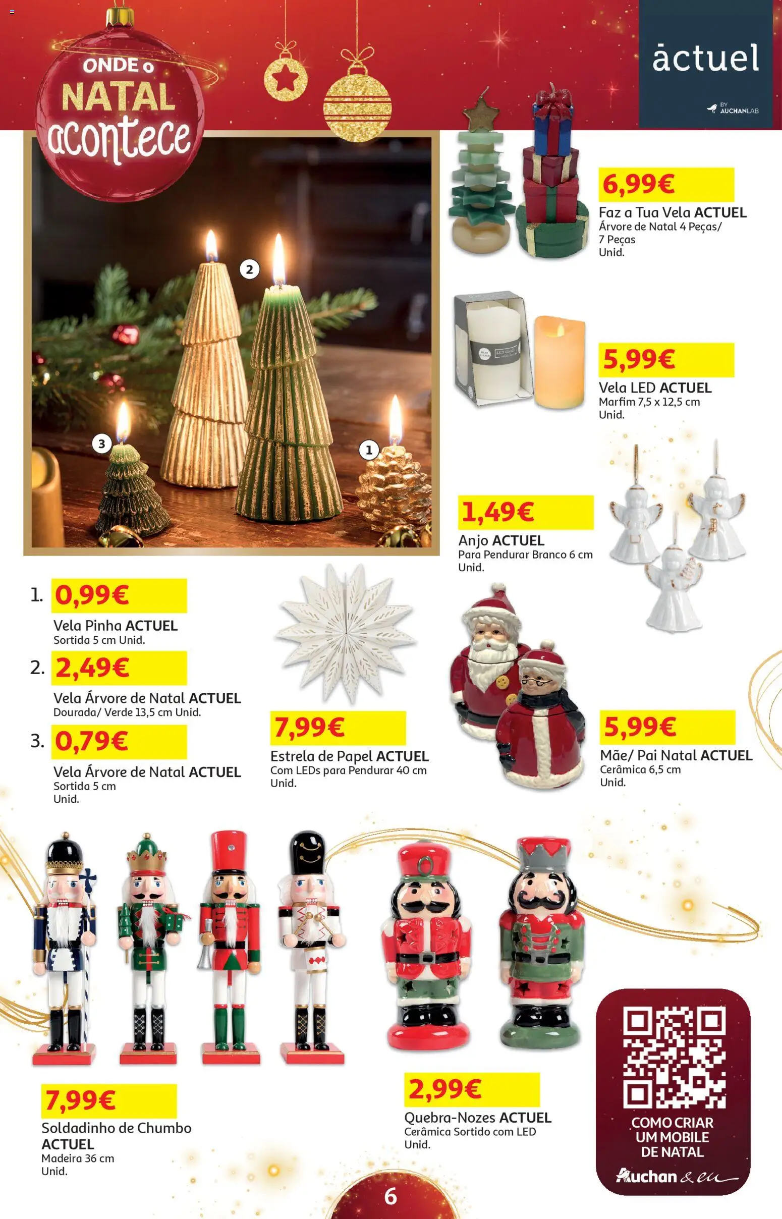 Auchan - Presentes │ válido de 01.11.2025 | Página: 6 | Produtos: Árvore de natal