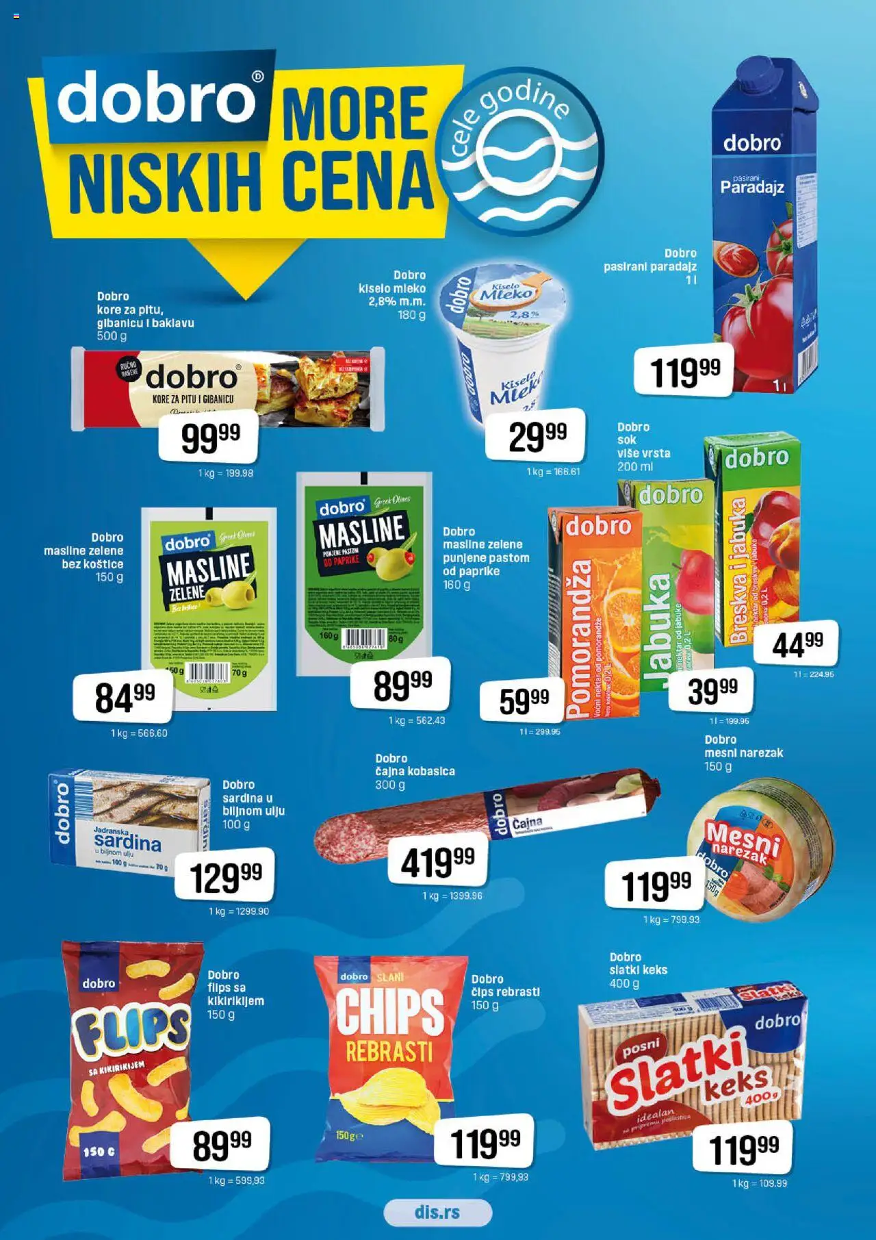 DIS katalog - važi od 31.07.2025 | Strana: 18 | Proizvode: Nektar, Narezak, Jabuke, Paradajz