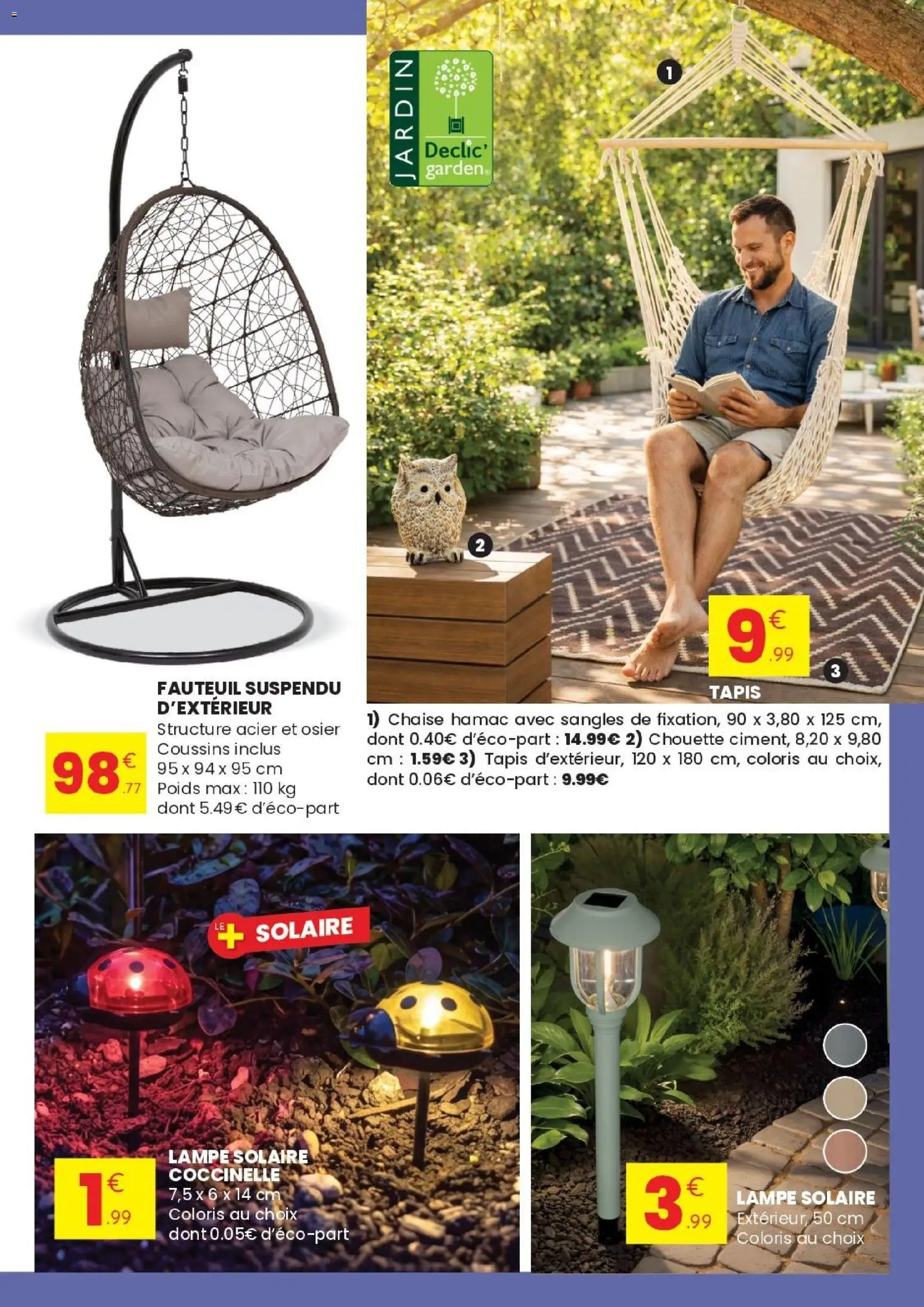 {H1} | Page: 5 | Produits: Poids, Fauteuil, Chaise, Lampe solaire