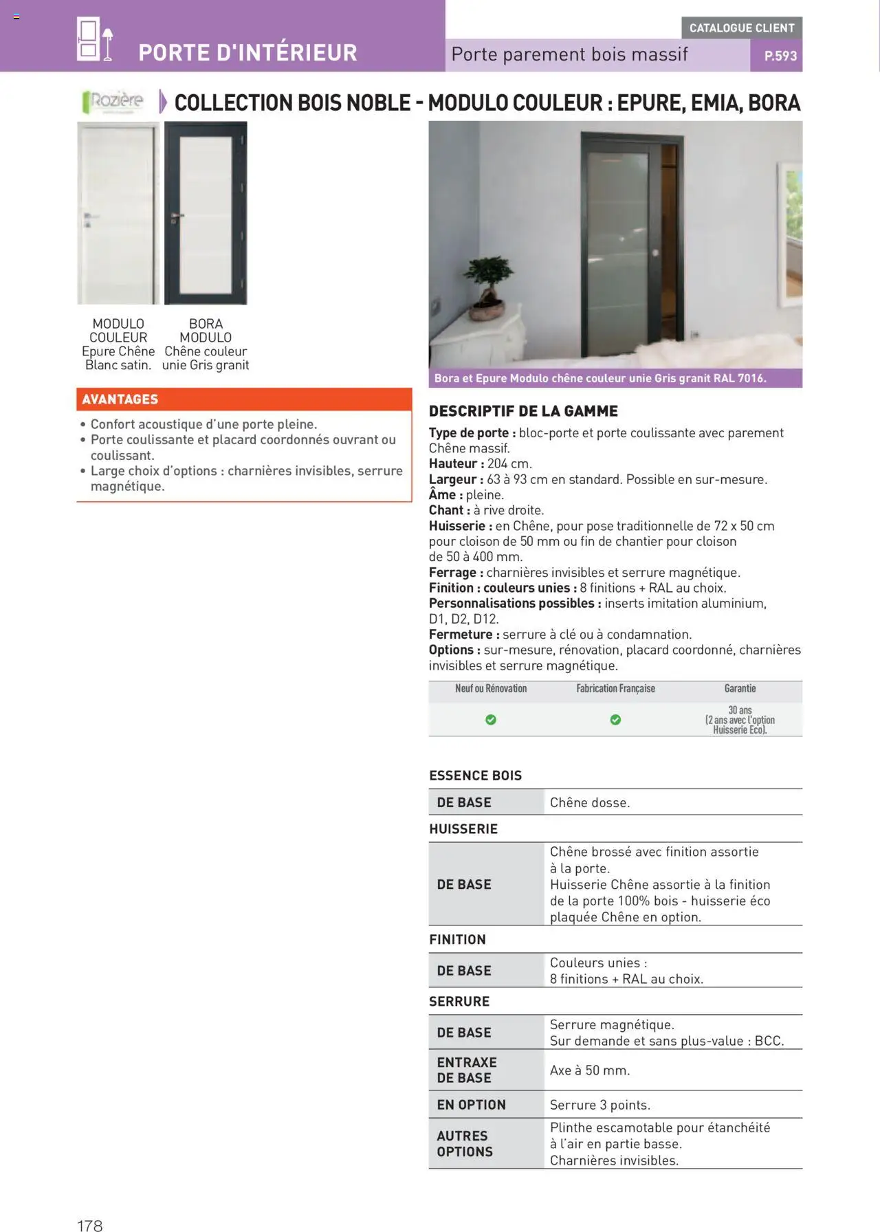  | Page: 178 | Produits: Base, Clé, Plinthe, Porte