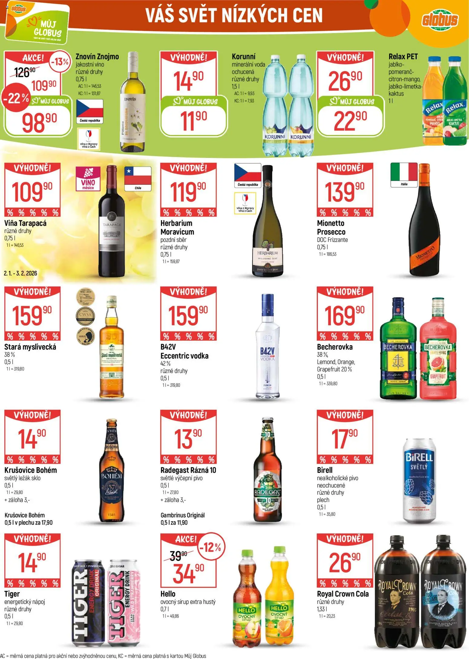 Globus leták - Ostrava od 02.01.2026 | Strana: 25 | Produkty: Mango, Pivo, Stará myslivecká, Krušovice