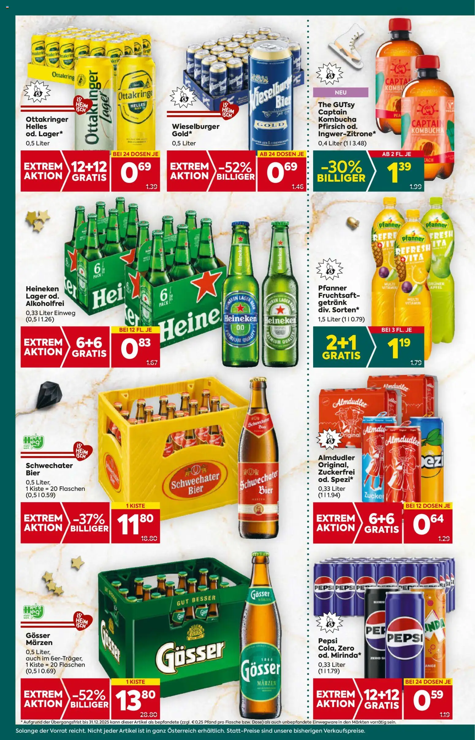 Billa Plus Flugblatt - Burgenland gültig ab 27.11.2025 | Seite: 18 | Produkte: Pfirsich, Bier
