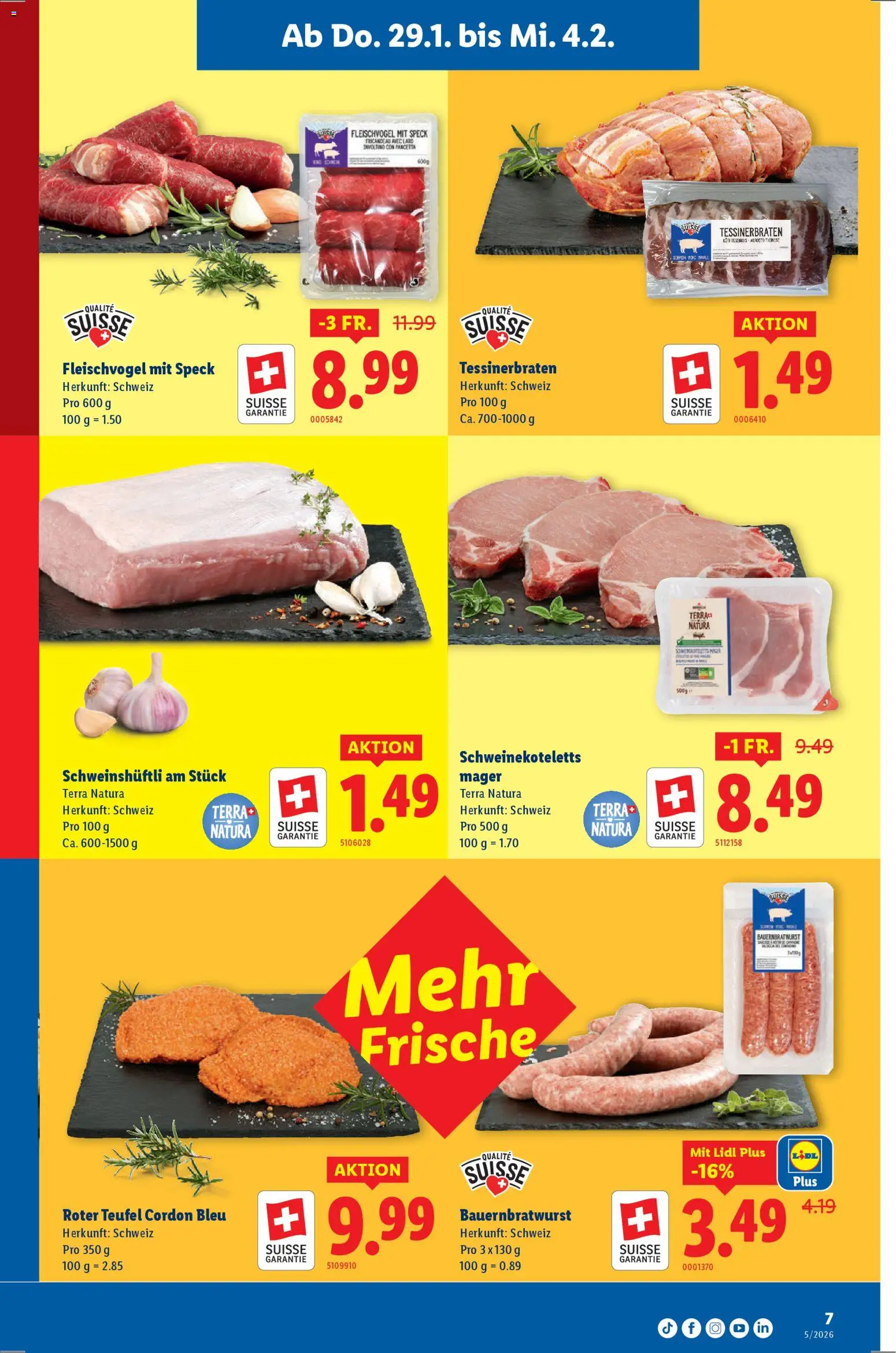 Lidl Aktionen – gültig ab 29.01.2026 | Seite: 7