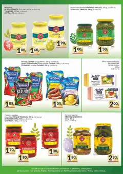 Koops leidinys galioja nuo 30.03.2026 | Puslapis: 13 | Prekių: Pomidorų padažas, Majonezas, Padažas, Traškučiai