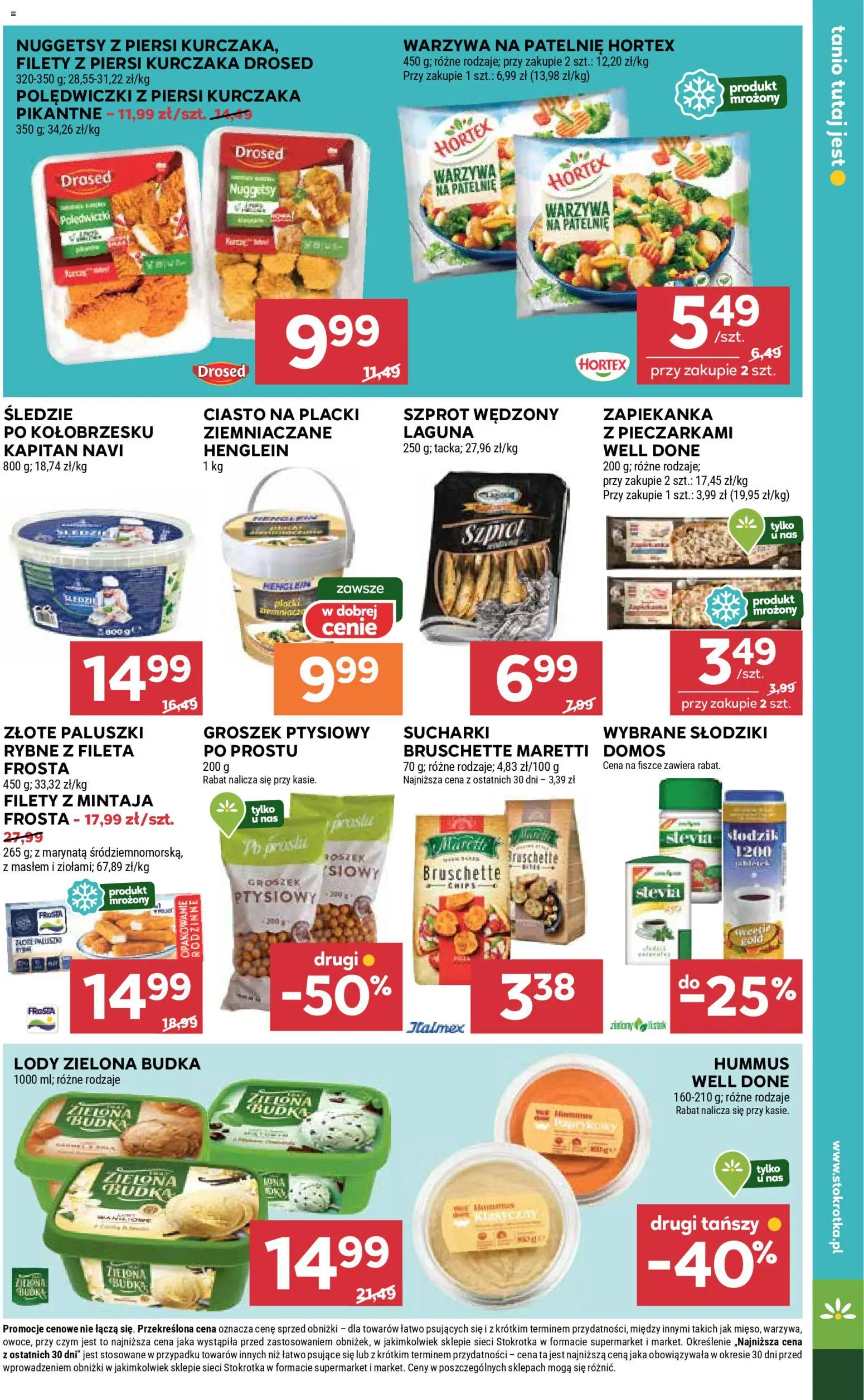 Stokrotka Gazetka od 23.10.2025 | Strona: 23 | Produkty: Piersi, Stokrotka, Hummus, Paluszki