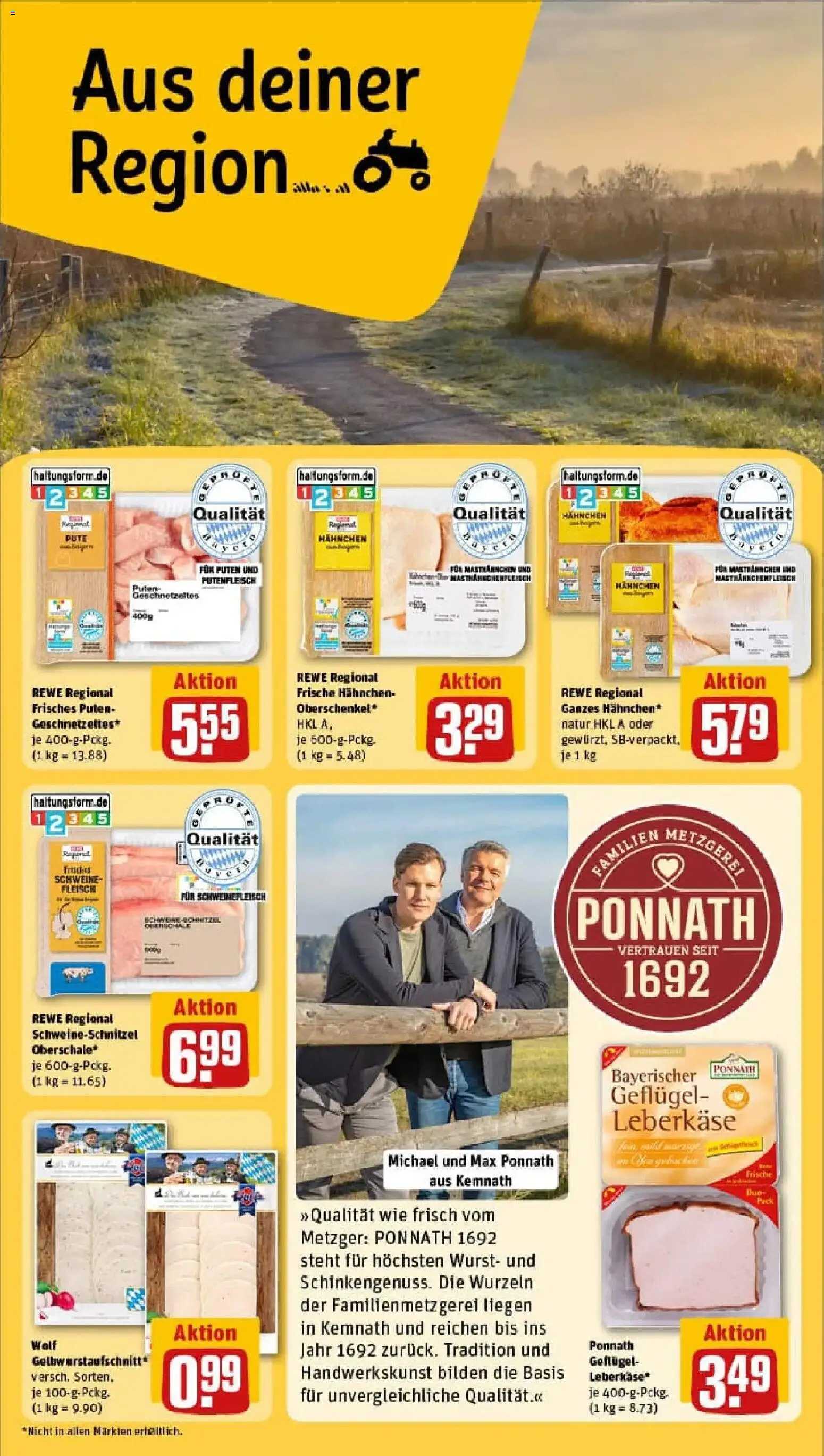 Rewe prospekt Weisendorf	 – gültig ab 29.12.2025 | Seite: 22 | Produkte: Hahnchen, Wurst, Fleisch, Leberkase