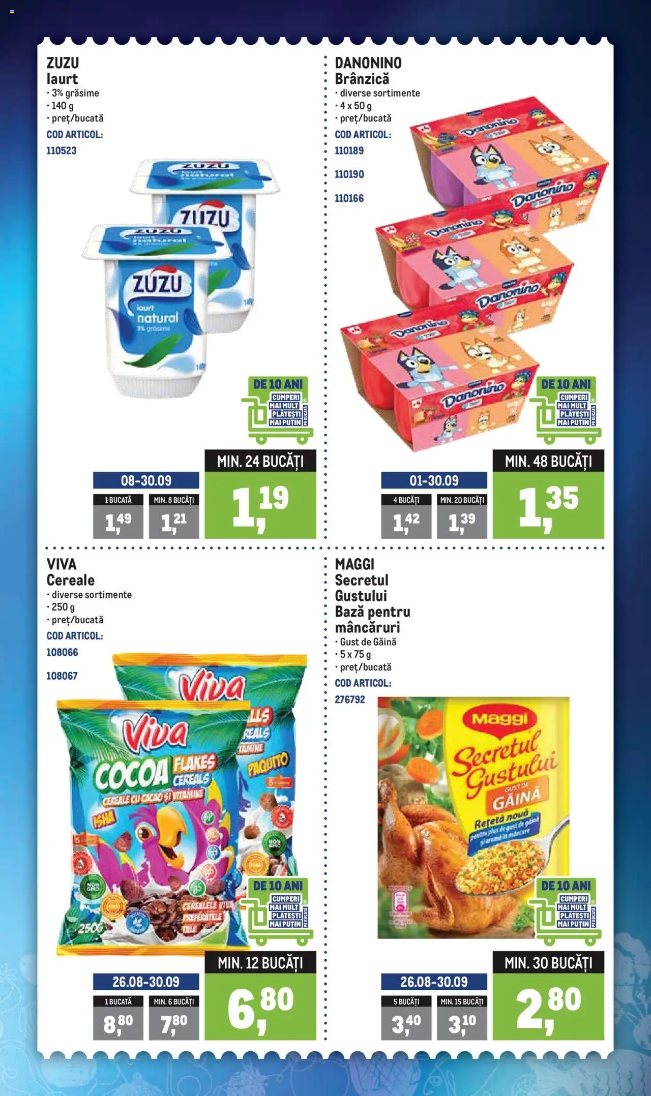 Noul catalog Metro – valabil de la 08.09.2025 | Pagină: 3 | Produse: Cereale, Cacao