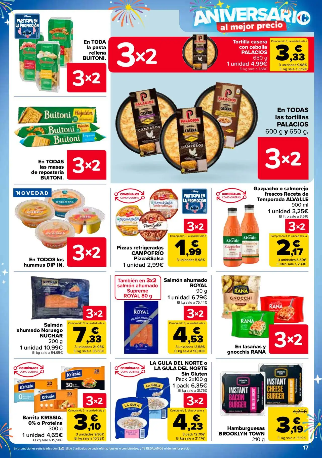 Carrefour folleto │ válido desde el 25.09.2025 | Página: 17 | Productos: Pasta, Té, Παγωμένο τσάι, Salmón ahumado