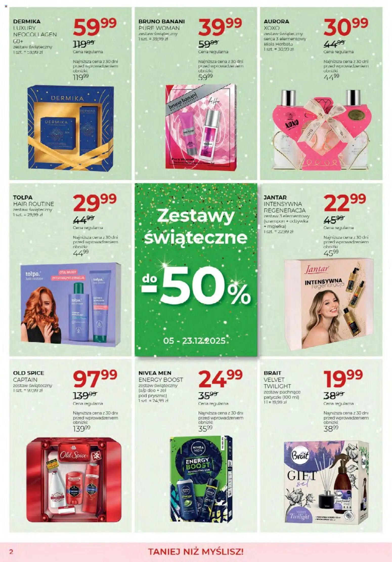 Jawa Gazetka od 04.12.2025 | Strona: 2 | Produkty: Prysznic, Odżywka, Herbata, Old spice