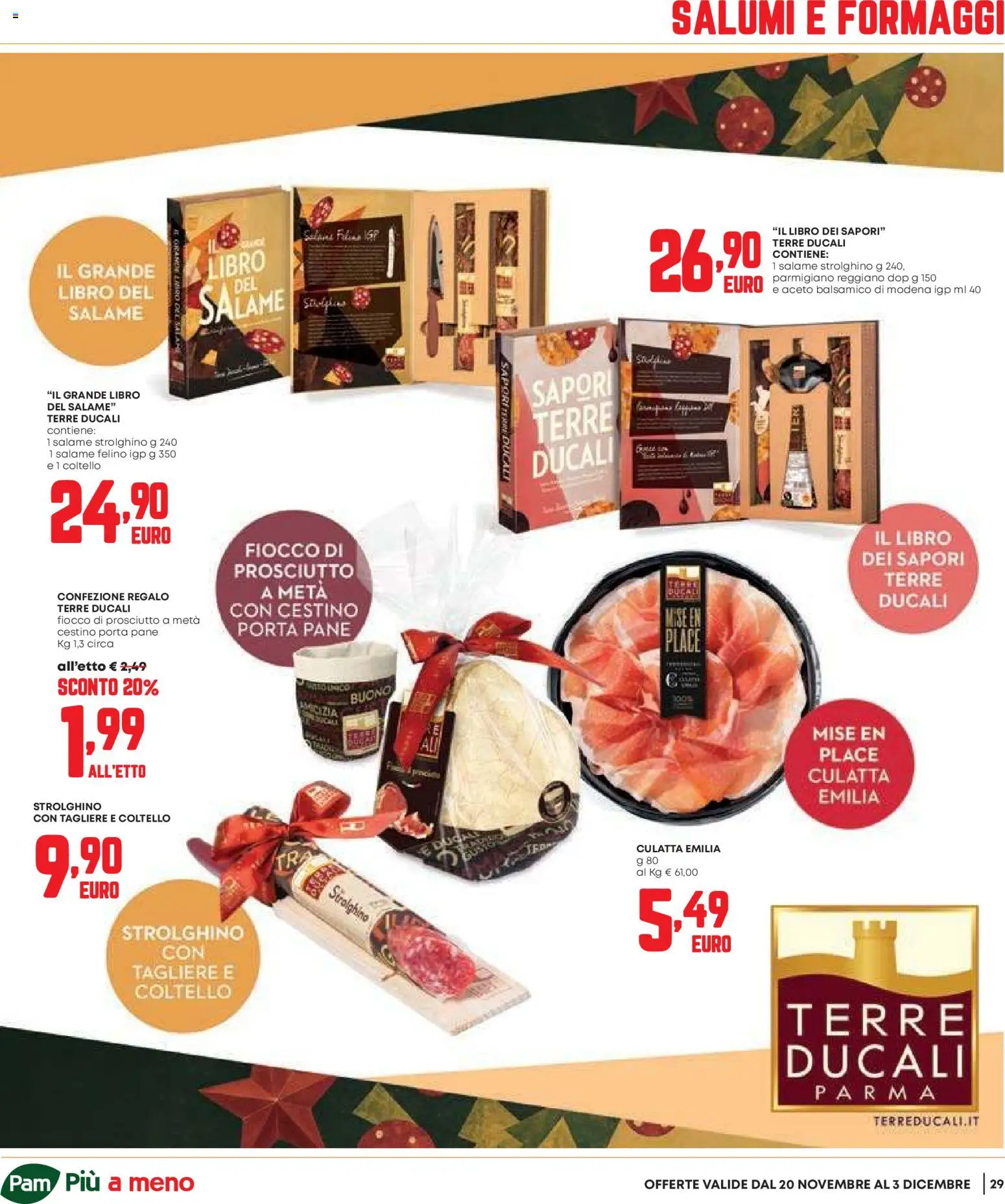 Volantino Panorama del 20.11.2025 | Pagina: 29 | Prodotti: Pane, Tagliere, Parmigiano, Cestino