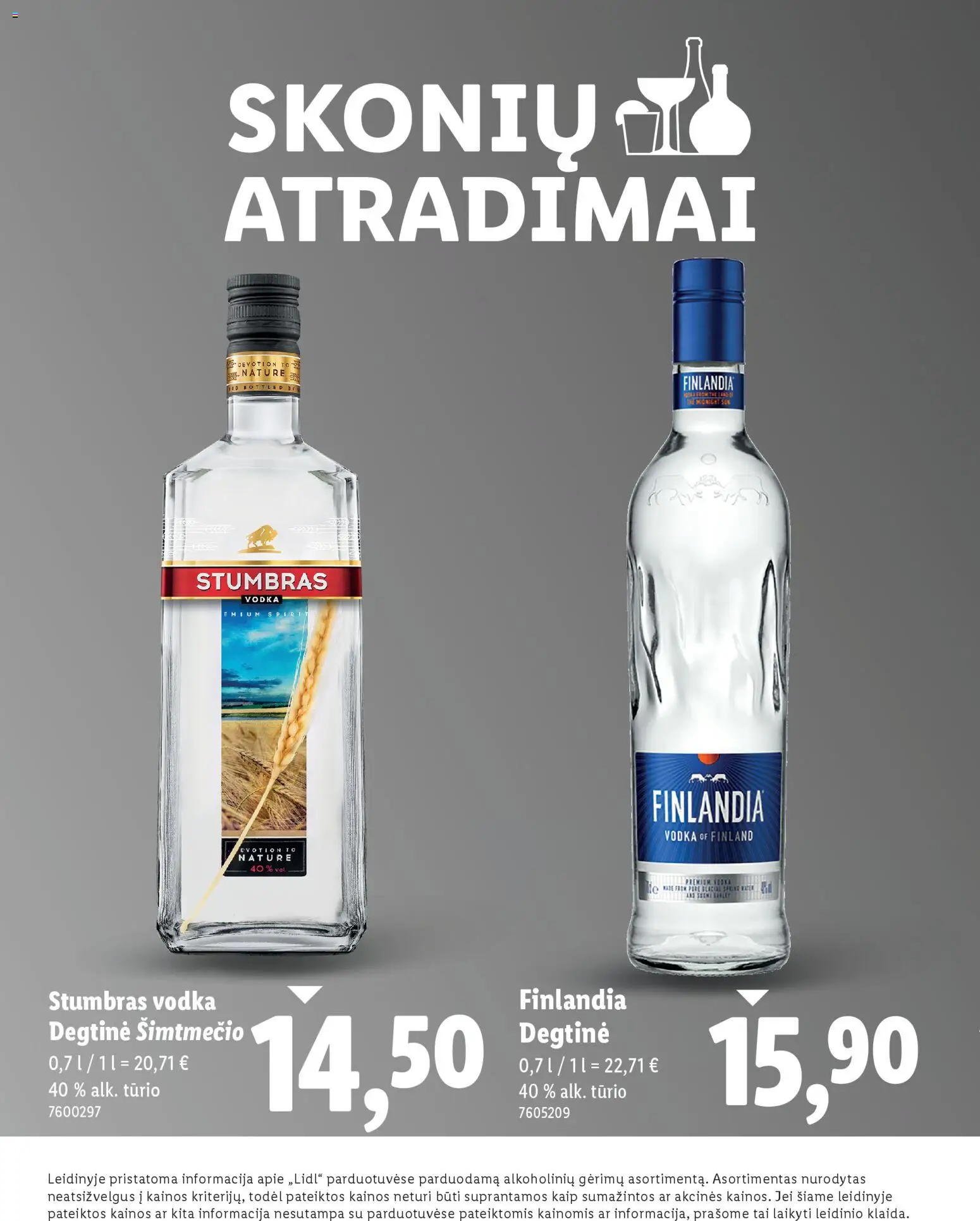 LIDL akcijos nuo 24.03.2026 | Puslapis: 2 | Prekių: Degtinė