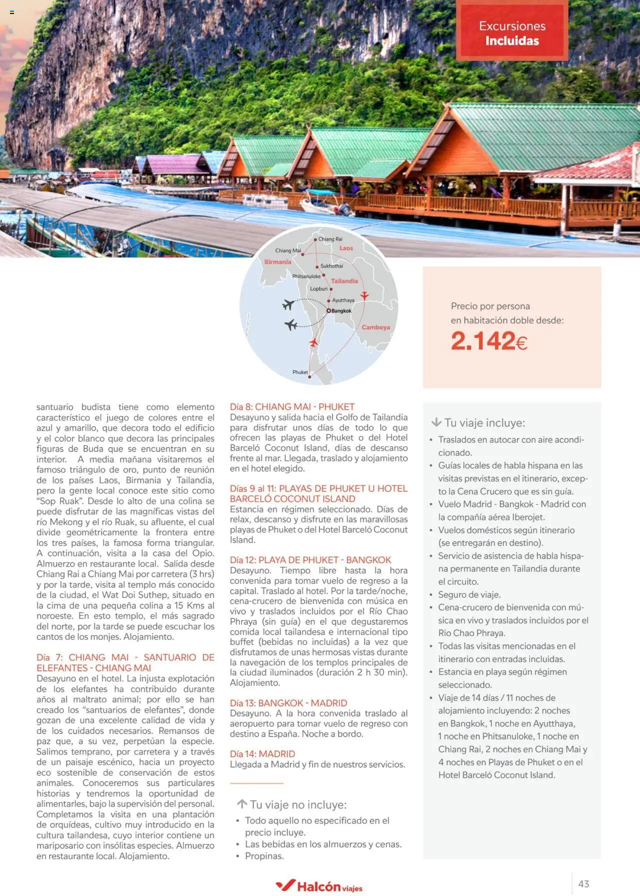 Halcón Viajes Asia 2025  │ válido desde el 15.11.2024 | Página: 43 | Productos: Navegación