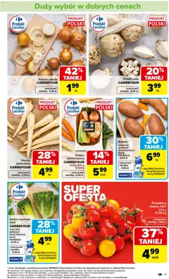 Pogląd oferty "Carrefour Gazetka" - ważna od 02.02.2026 | Strona: 11 | Produkty: Karta, Pietruszka, Pomidory
