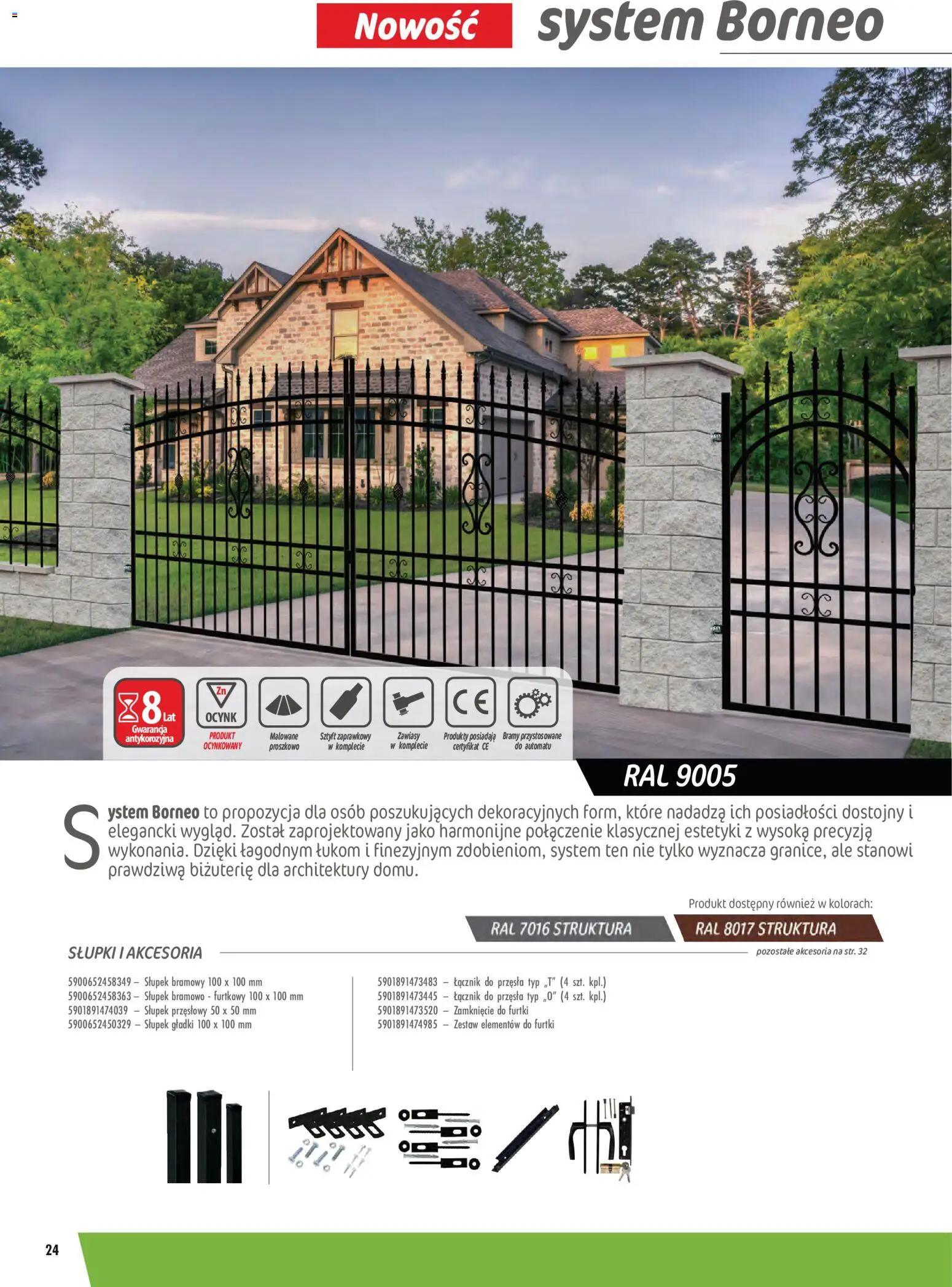 Leroy Merlin gazetka - Ogrodzenia Polbram od 09.03.2026 | Strona: 24