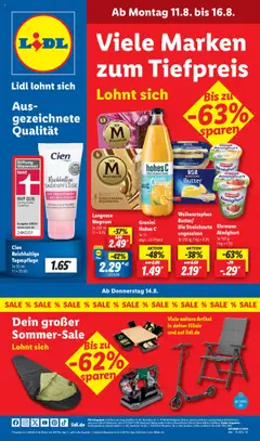 Lidl Prospekt Prenzlau gültig ab dem 11.08.2025