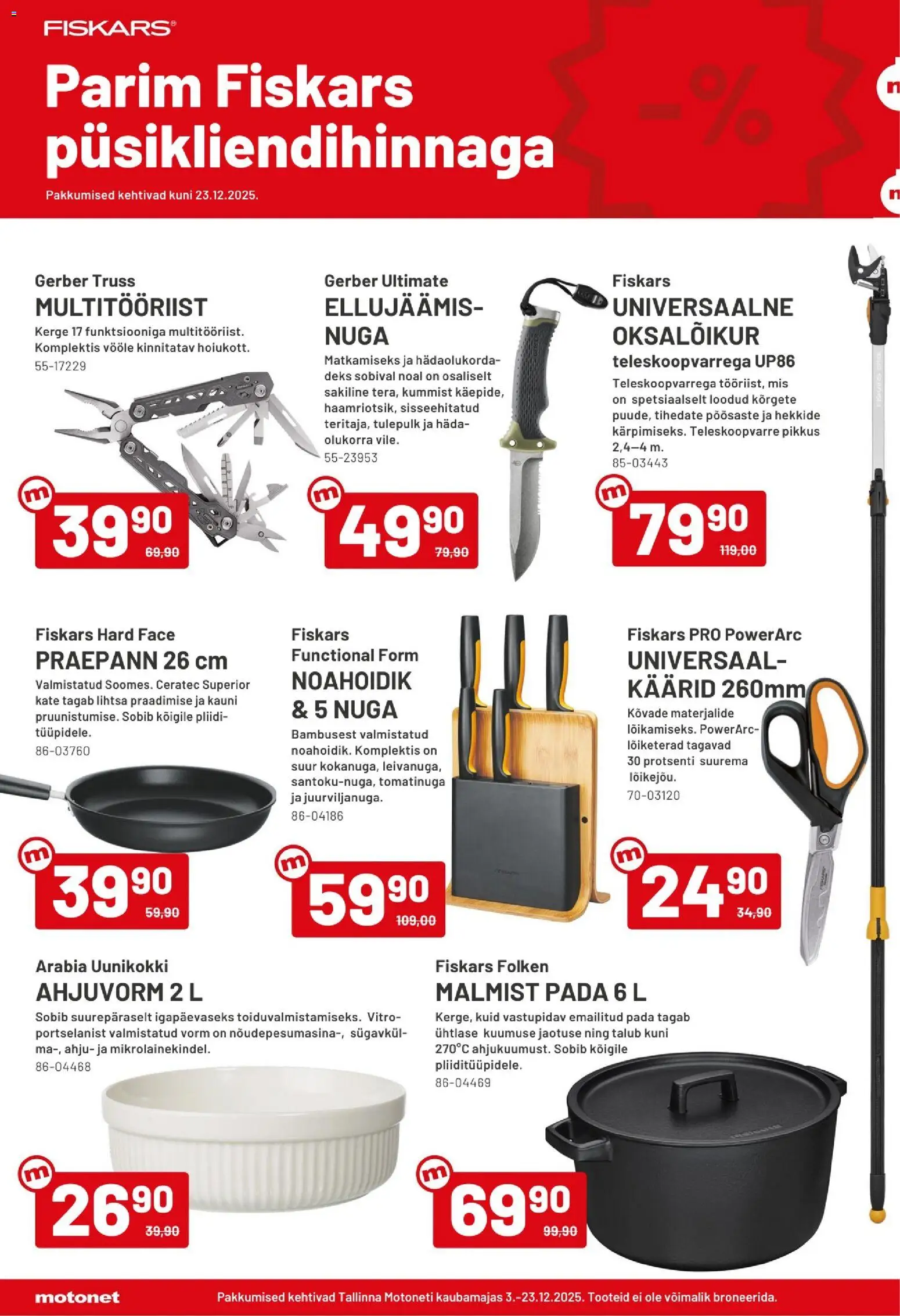 Motonet tarjoukset – voimassa 03.12.2025 alkaen | Sivu: 6