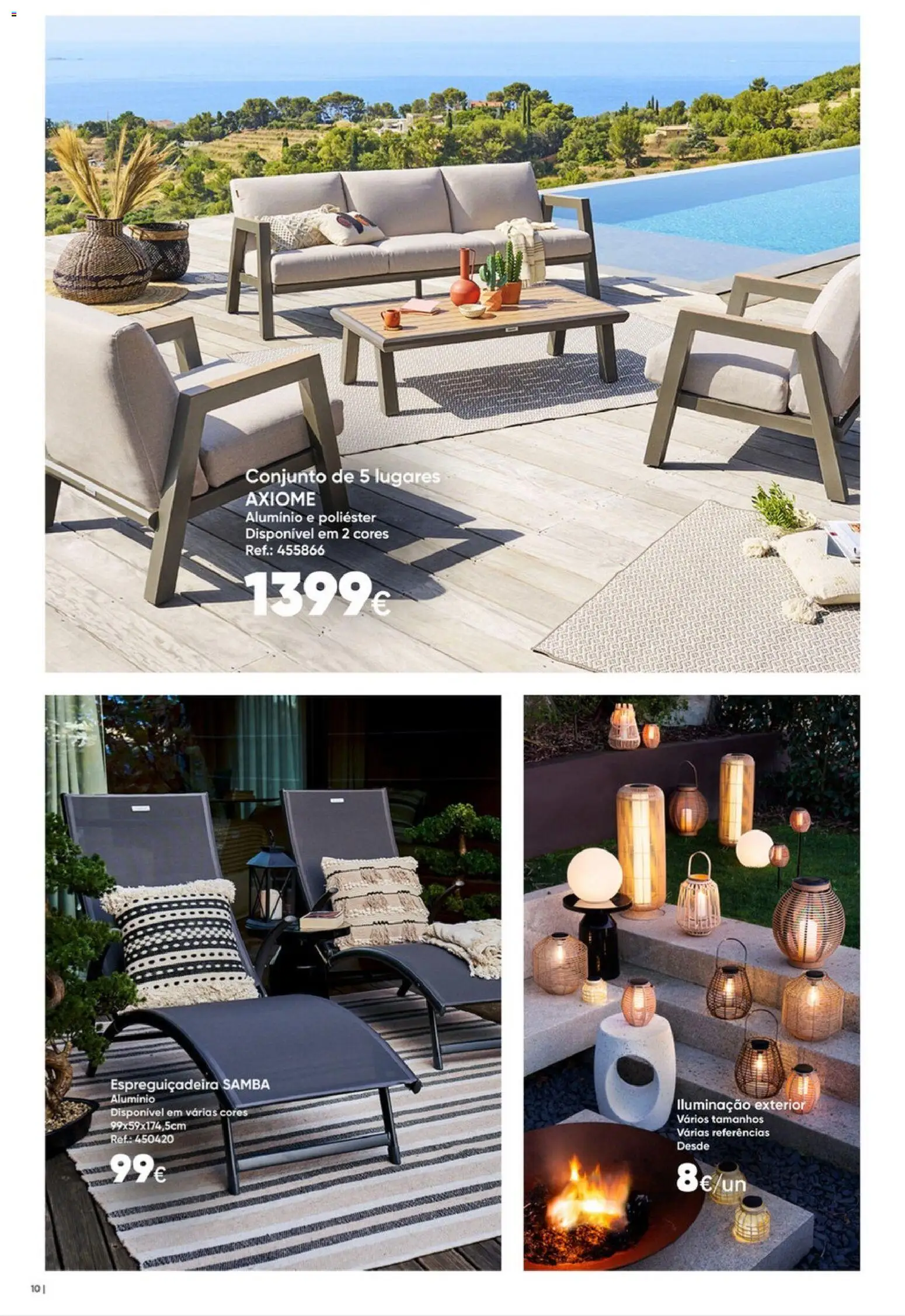 Hôma Catálogo │ válido de 10.04.2026 | Página: 10 | Produtos: Espreguiçadeira