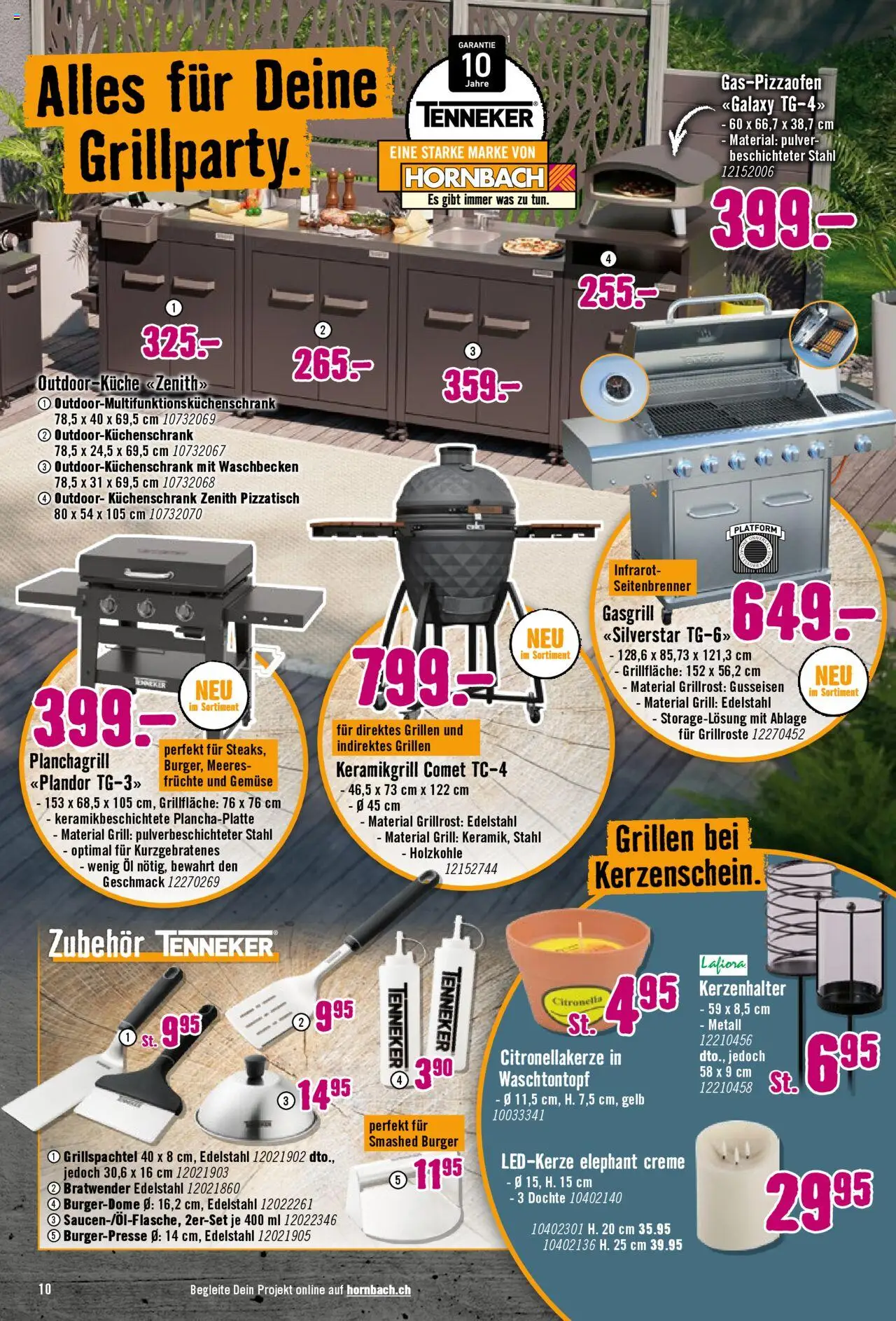 Hornbach Aktionen ab 07.07.2025 | Seite: 10 | Produkte: Waschbecken, Früchte, Grill, Creme