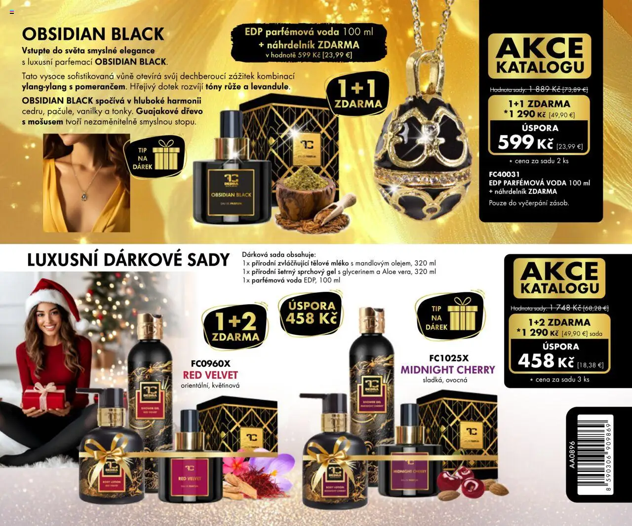 Nové Dedra akcie – leták je platný od 19.09.2025 | Strana: 132 | Produkty: Sprchový gél, Voda, Ruže