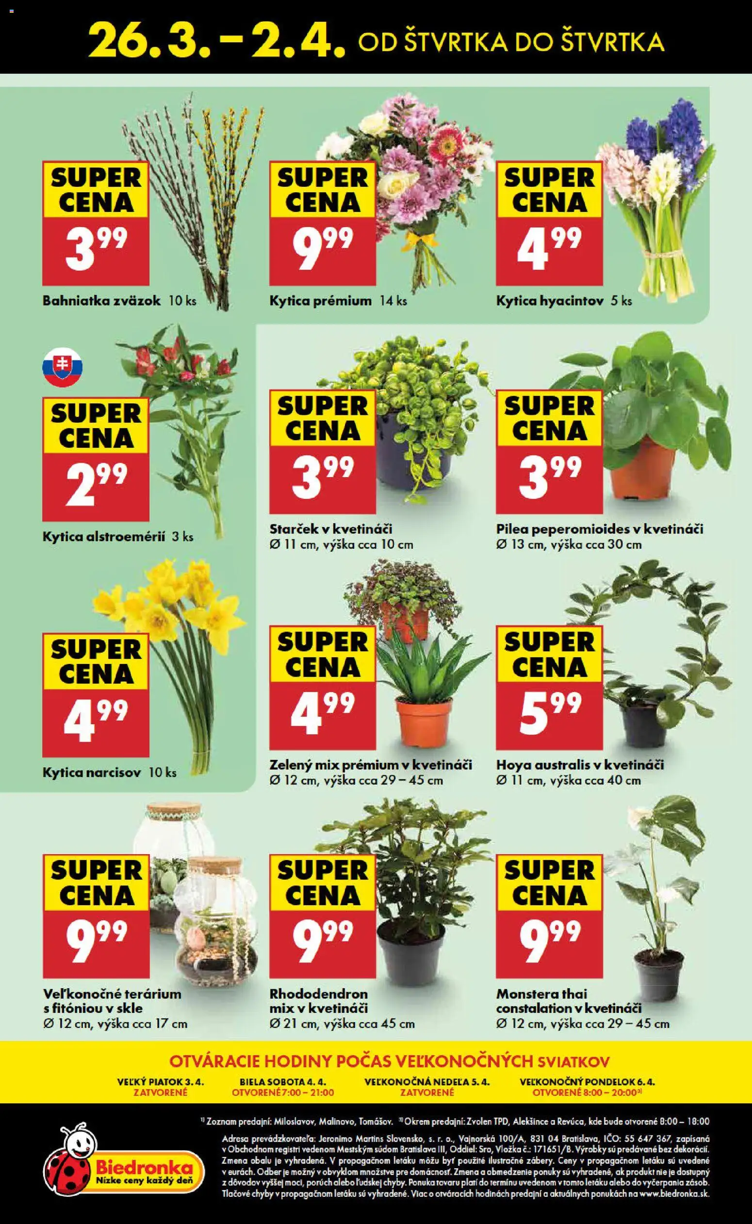 Nové Biedronka akcie – leták je platný od 26.03.2026 | Strana: 48 | Produkty: Hodiny