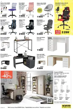 Náhled letáku Sconto nábytek leták od 15.10.2025 | Strana: 7 | Produkty: PC, Regál, Stůl, Židle