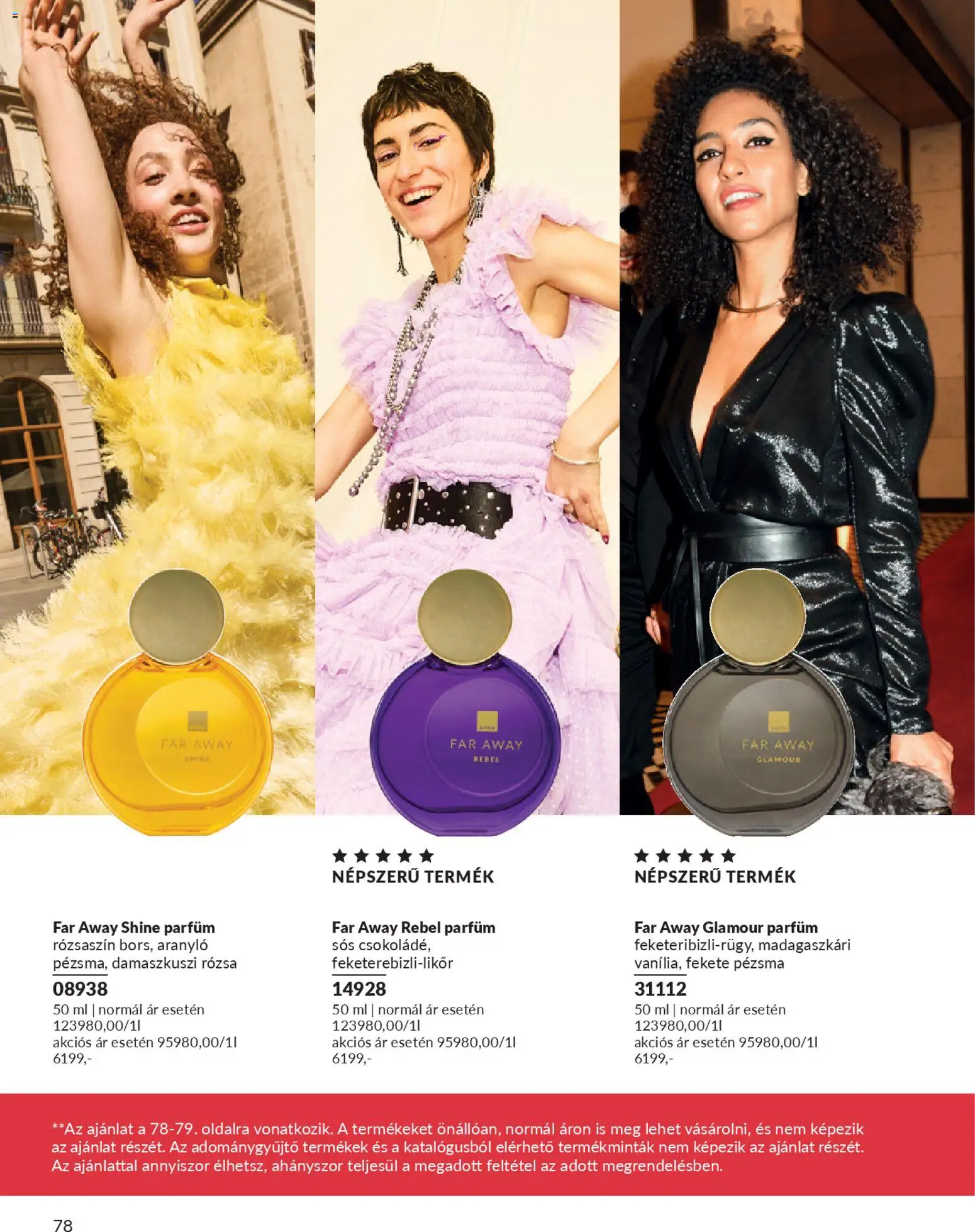Avon akciós ujság - amely érvényes a következő dátumtól: 01.01.2026 | Oldal: 80 | Termékek: Parfüm