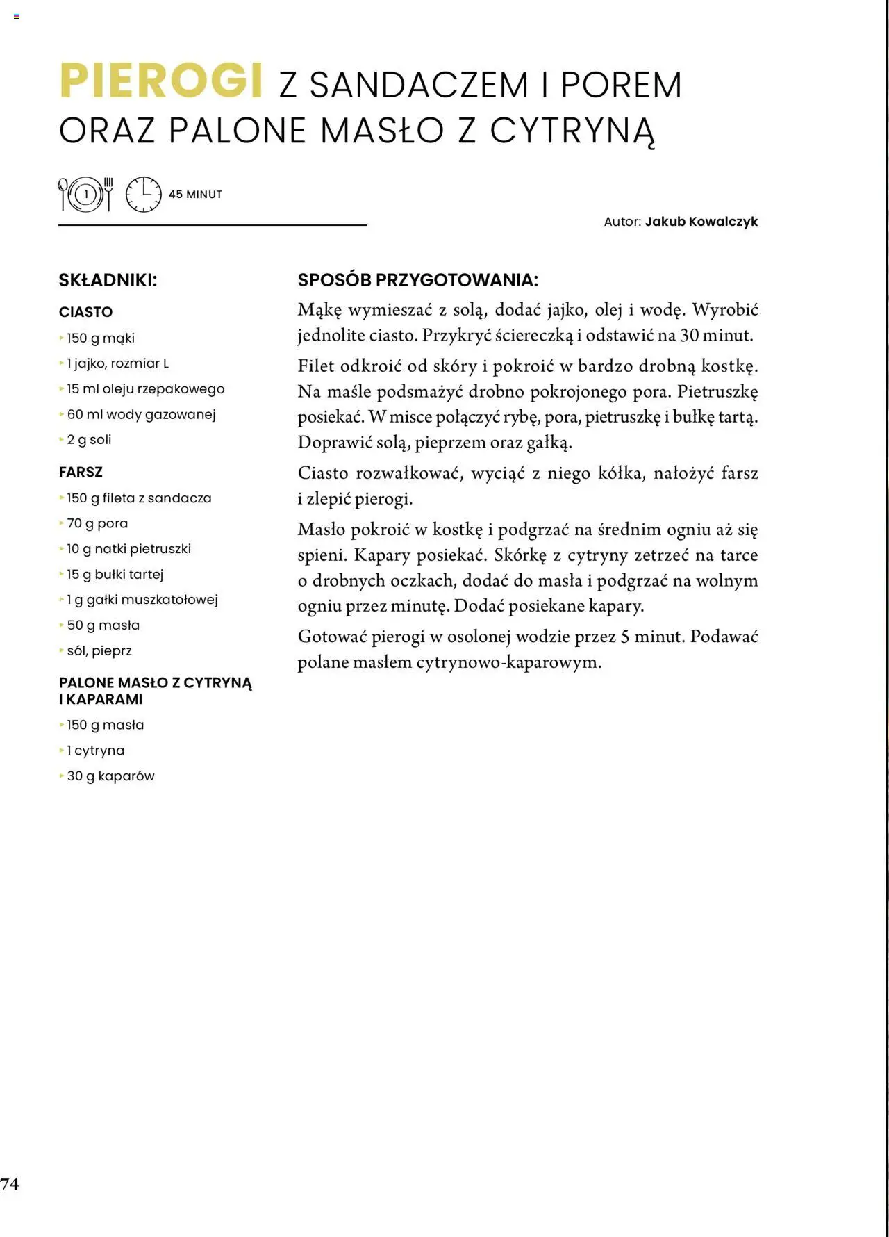 Makro Gazetka - Kulinarna podróż po Polsce od 01.01.2025 | Strona: 71 | Produkty: Cytryna, Kapary, Cytryny, Olej