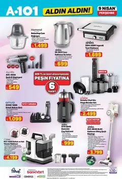 09.04.2026 tarihinden itibaren geçerli olan A101 kataloğu önizlemesi | Sayfa: 7