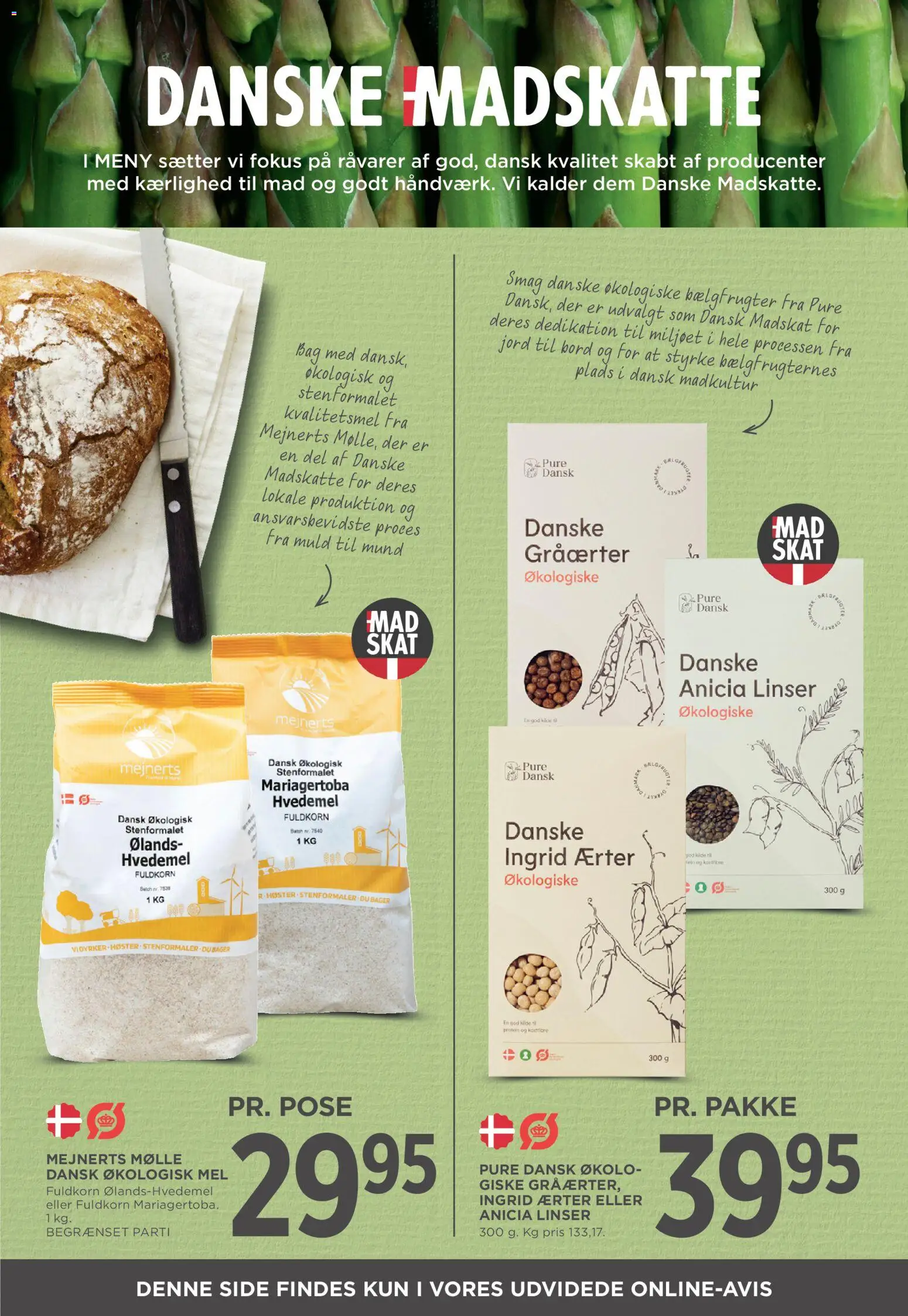 Meny tilbudsavis – gyldig fra 24.04.2026 | Side: 23 | Produkter: Hvedemel, Mel, Ærter, Søm