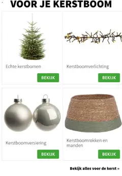 Intratuin - Kunstkerstbomencatalogus 2025 - Voorbeeld van een folder van Intratuin, geldig van 09.10.2025 | Pagina: 36 | Producten: Manden