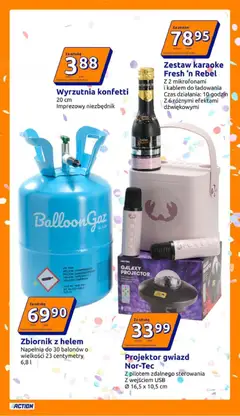 Pogląd oferty "Action Gazetka" - ważna od 24.12.2025 | Strona: 10 | Produkty: USB, Wyrzutnia, Projektor gwiazd