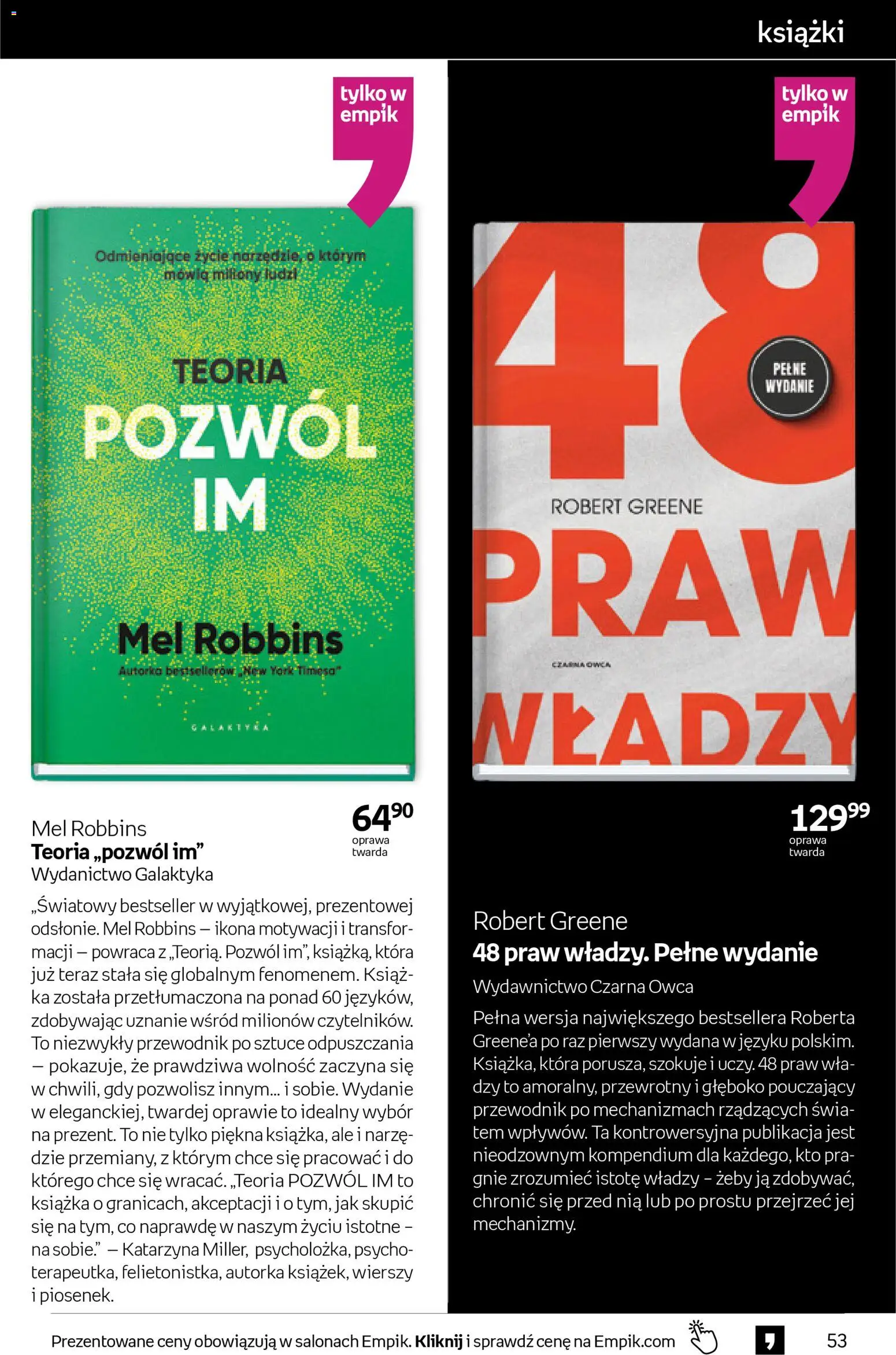 Empik Black Friday od 29.10.2025 | Strona: 53 | Produkty: Książki