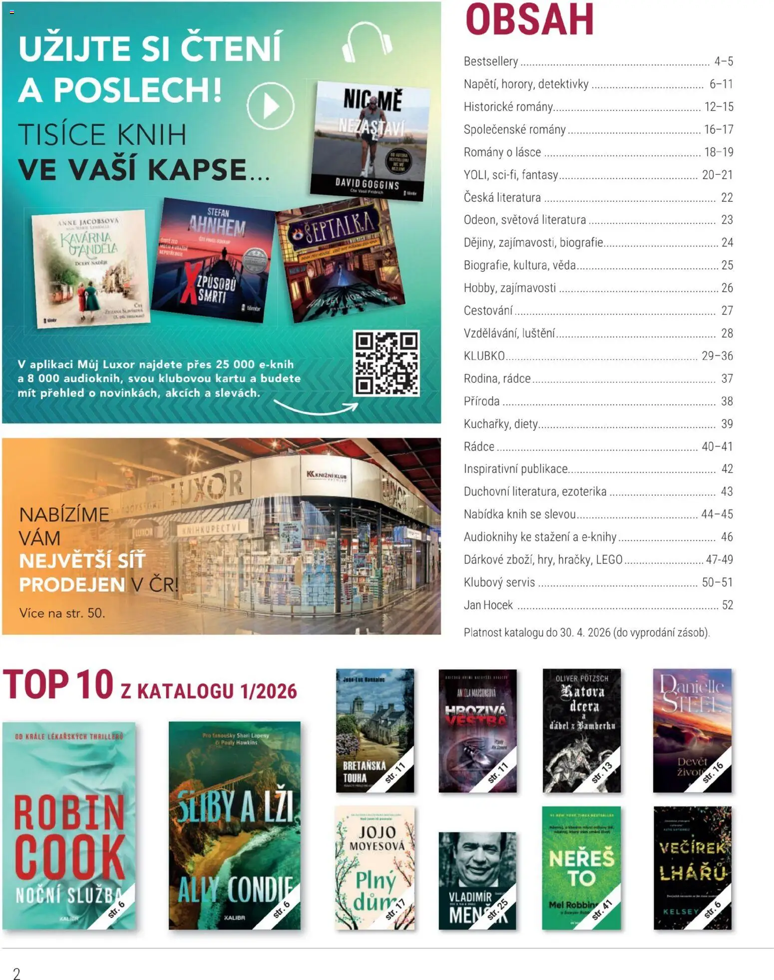 Luxor leták od 01.03.2026 | Strana: 2 | Produkty: Jojo, LEGO, Síť