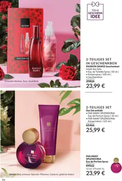 AVON Katalog März 2026 ab 01.03.2026 gültig | Seite: 96 | Produkte: Toilette, Eau de Toilette, Körperlotion, Körperspray