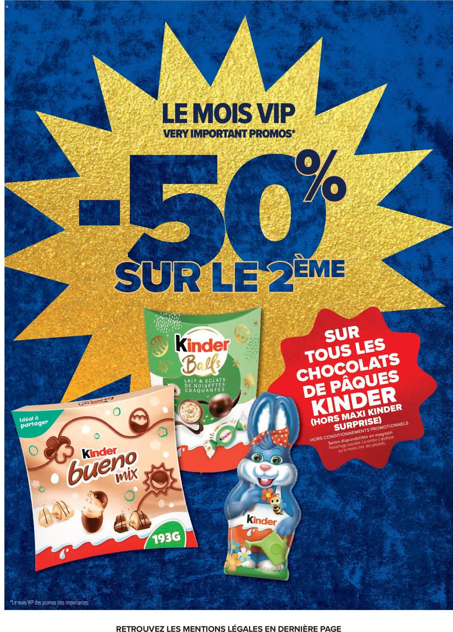 {H1} | Page: 2 | Produits: Noisettes, Kinder Bueno