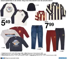 Zeeman - Onze babyfolder - Voorbeeld van een folder van Zeeman, geldig van 17.12.2025 | Pagina: 35 | Producten: Shirt, Broek, Sweater