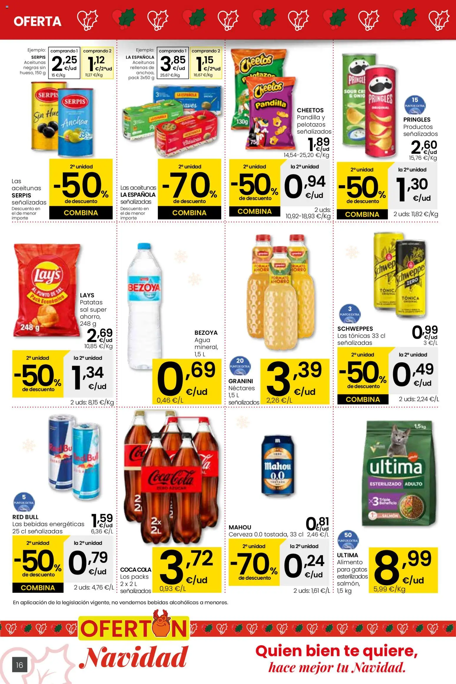 Eroski - Ofertón Navidad City │ válido desde el 27.11.2025 | Página: 16 | Productos: Cerveza, Té, Anchoa