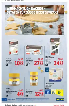 Metro Backen Spezial ab 30.10.2025 gültig | Seite: 4 | Produkte: Uhr