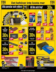ÖoB - erbjudanden - Förhandsvisning av reklamblad från butik ÖoB aktuell från 13.10.2025 | Sida: 8 | Produkter: Batterier, Batteri, Lim
