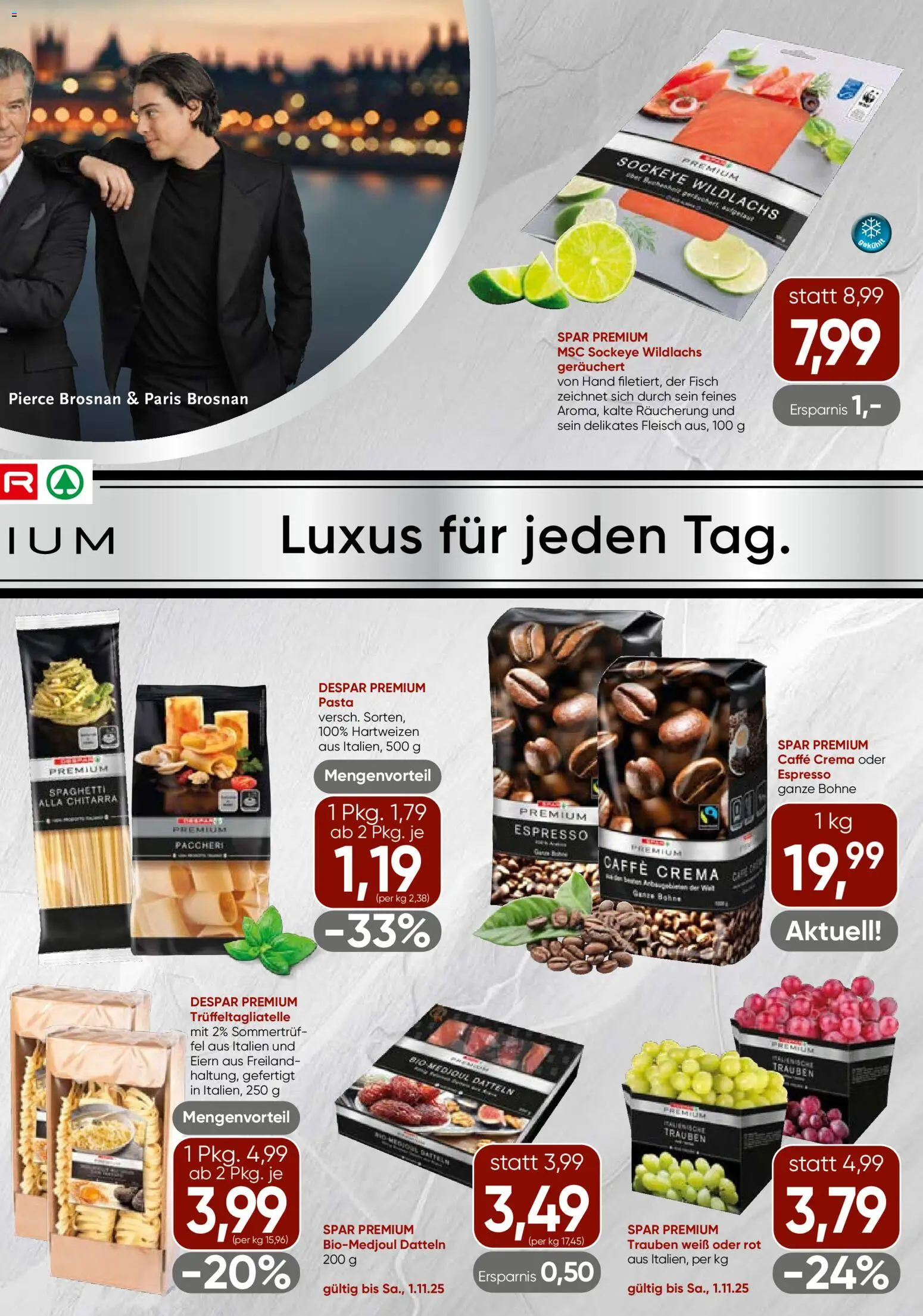 Spar Premium - Oberösterreich gültig ab 30.10.2025 | Seite: 3 | Produkte: Pasta, Hajdina liszt, Fisch