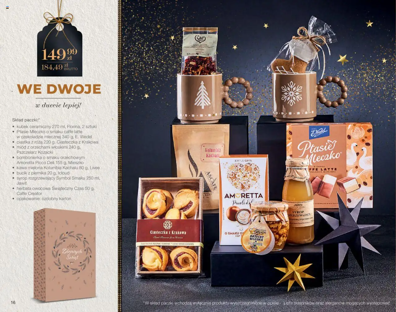 Makro Gazetka - Świat prezentów od 06.10.2025 | Strona: 16 | Produkty: Ptasie mleczko, Kawa, Ciastka, Ciasteczka